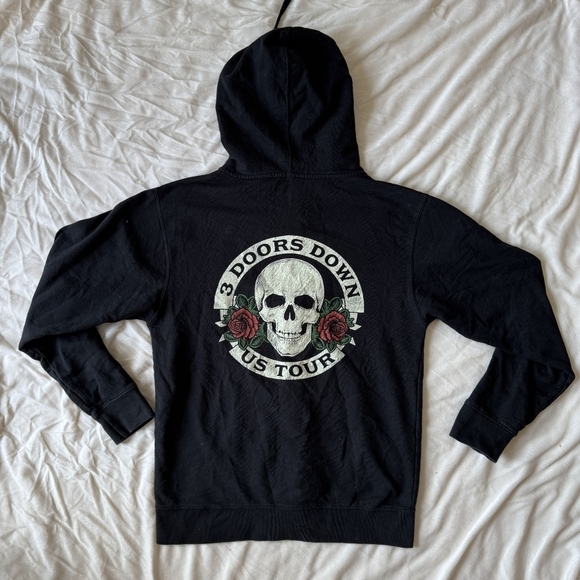 3 Doors Down Zip Up Hoodie - Picture 2 of 8